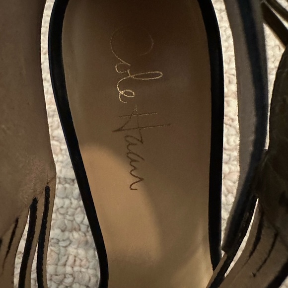 Super Sexy Black Cole Haan Stiletto Sandals Sz 9 - Picture 8 of 10
